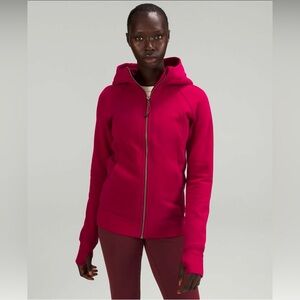 ISO Lululemon Scuba Full-Zip Hoodie Pomegranate Sz 6